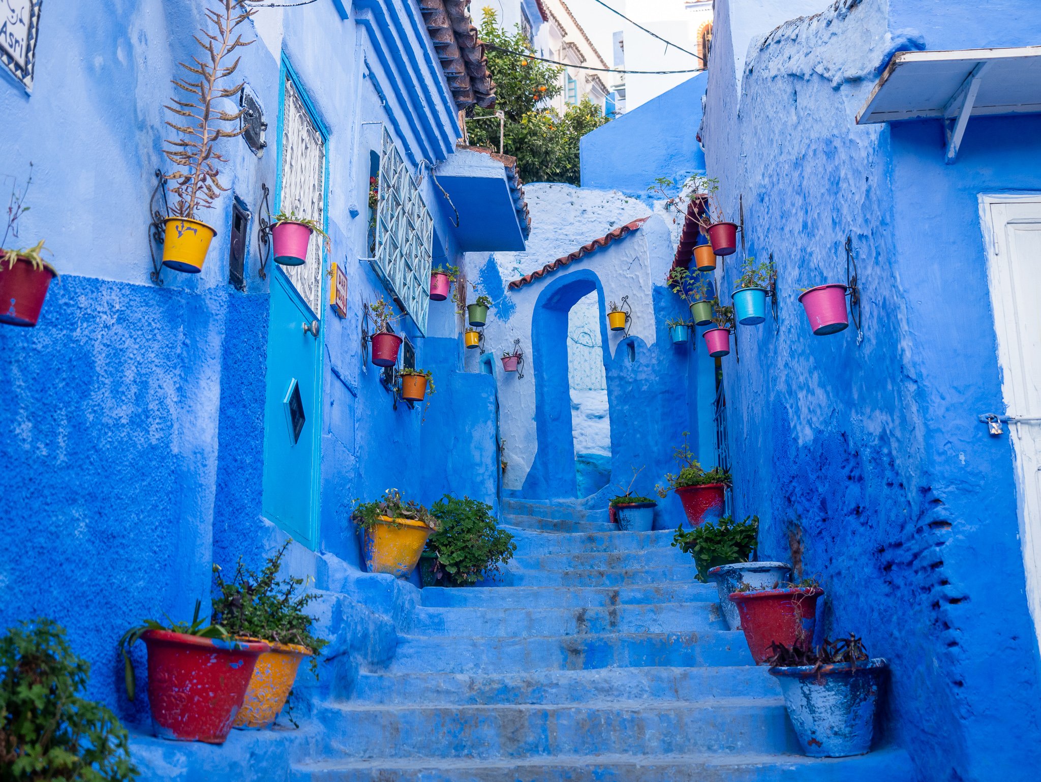 ¿Por qué son azules las casas de Chefchaouen?