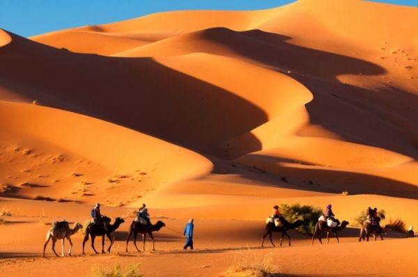 Merzouga, acariciando las dunas del Sahara