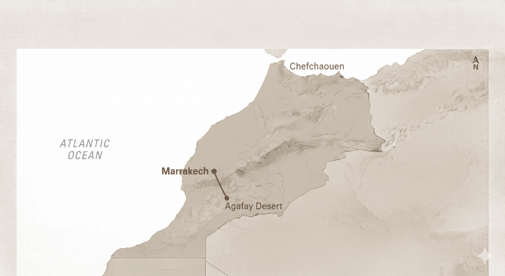 ruta 2 dias agafay desde Marrakech