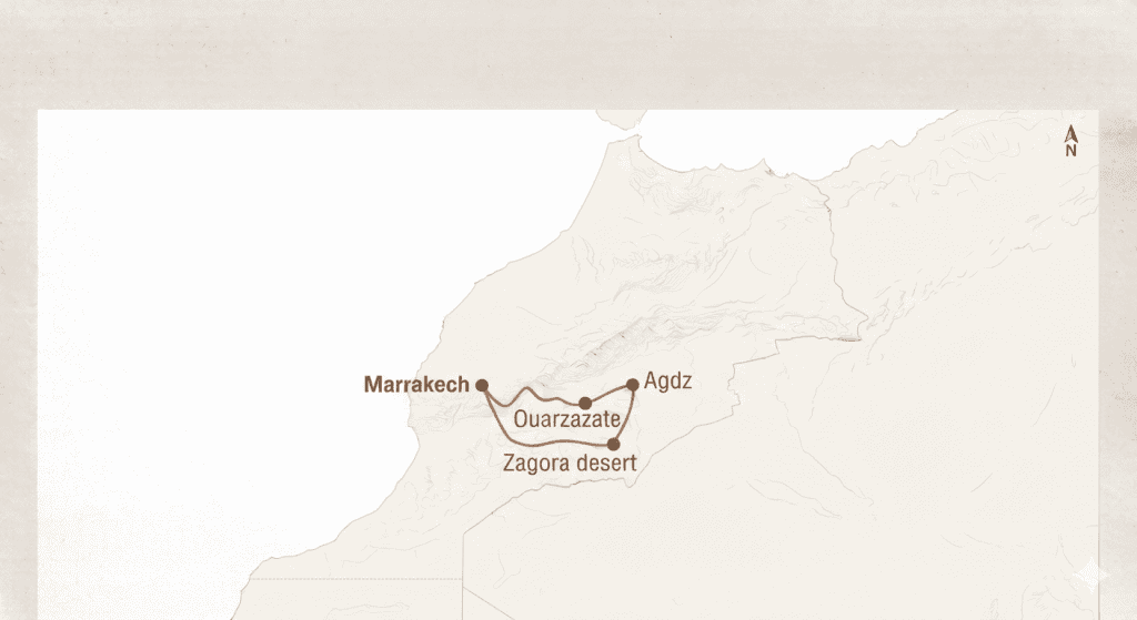 ruta 3 dias a Zagora