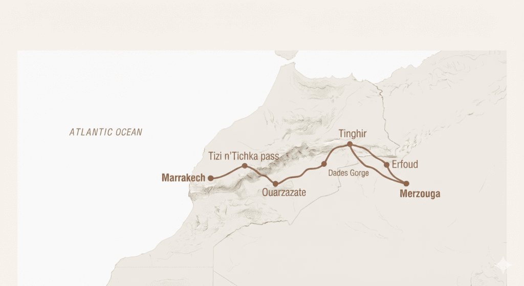 ruta aventura en el Sahara - Merzouga
